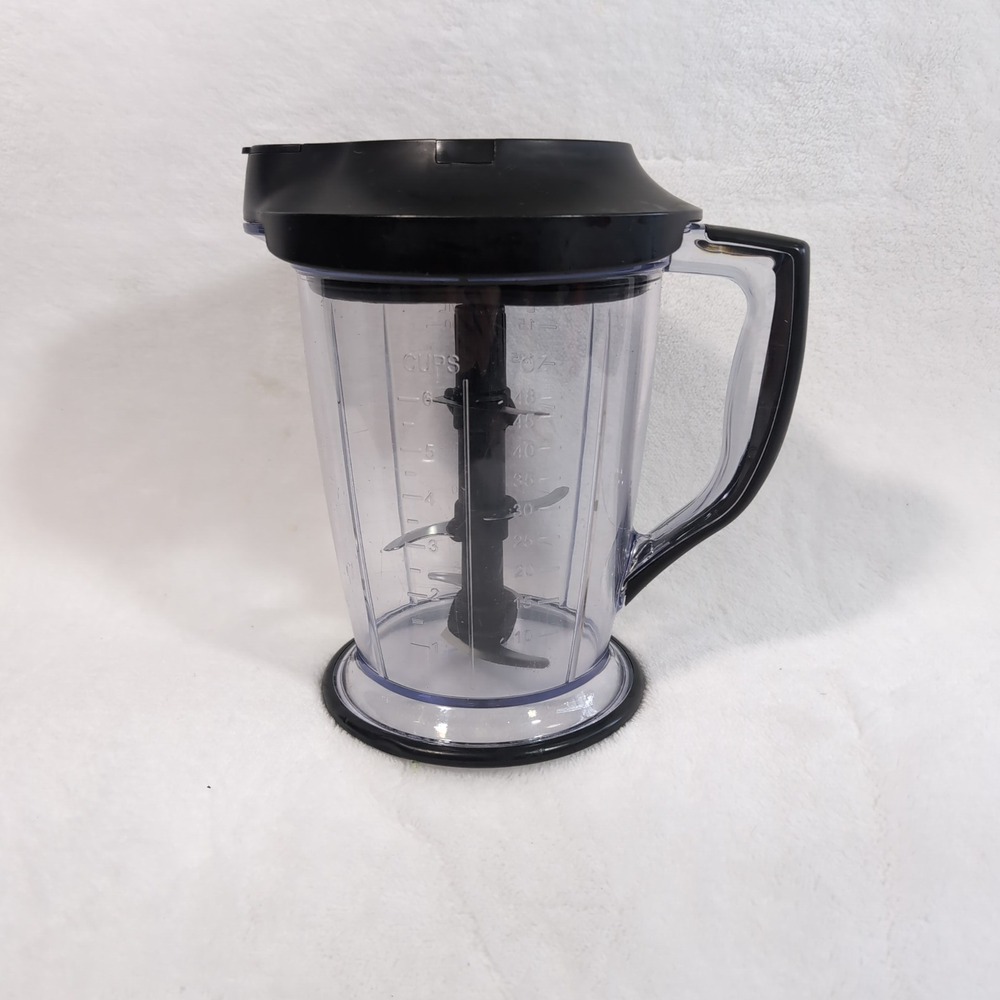 Ninja Master Prep Food Pro Pitcher 48oz Replacement‎ Blender 6-Blade Splash Lid